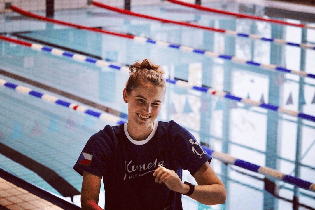 hlavní trenérka plavání Anna Matušová